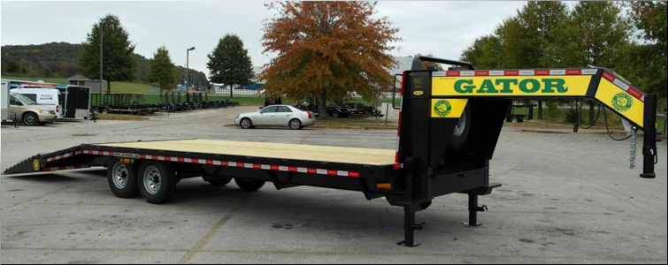 Gooseneck flat bed trailer for sale14k  Stanly County,  North Carolina